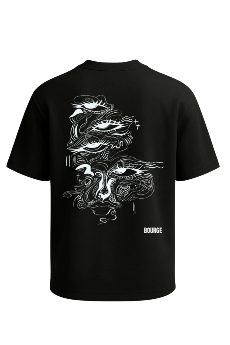 tee-shirt yeux uni