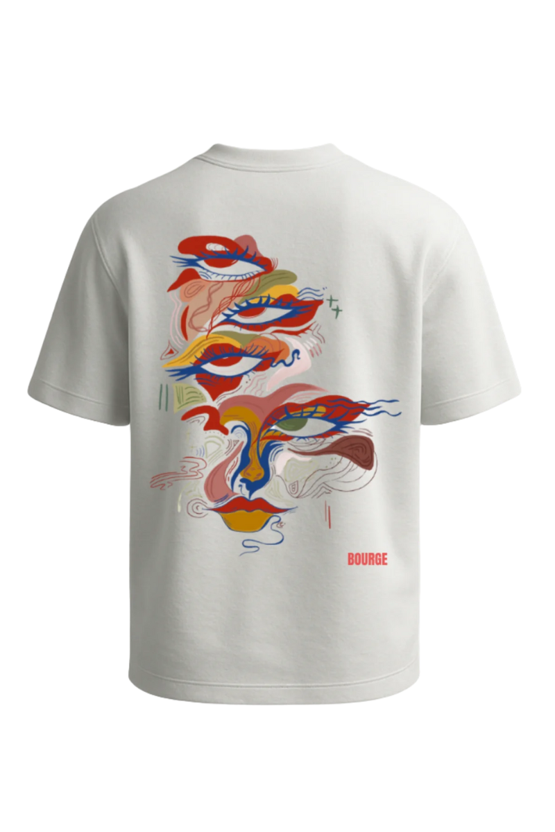 tee-shirt yeux couleur