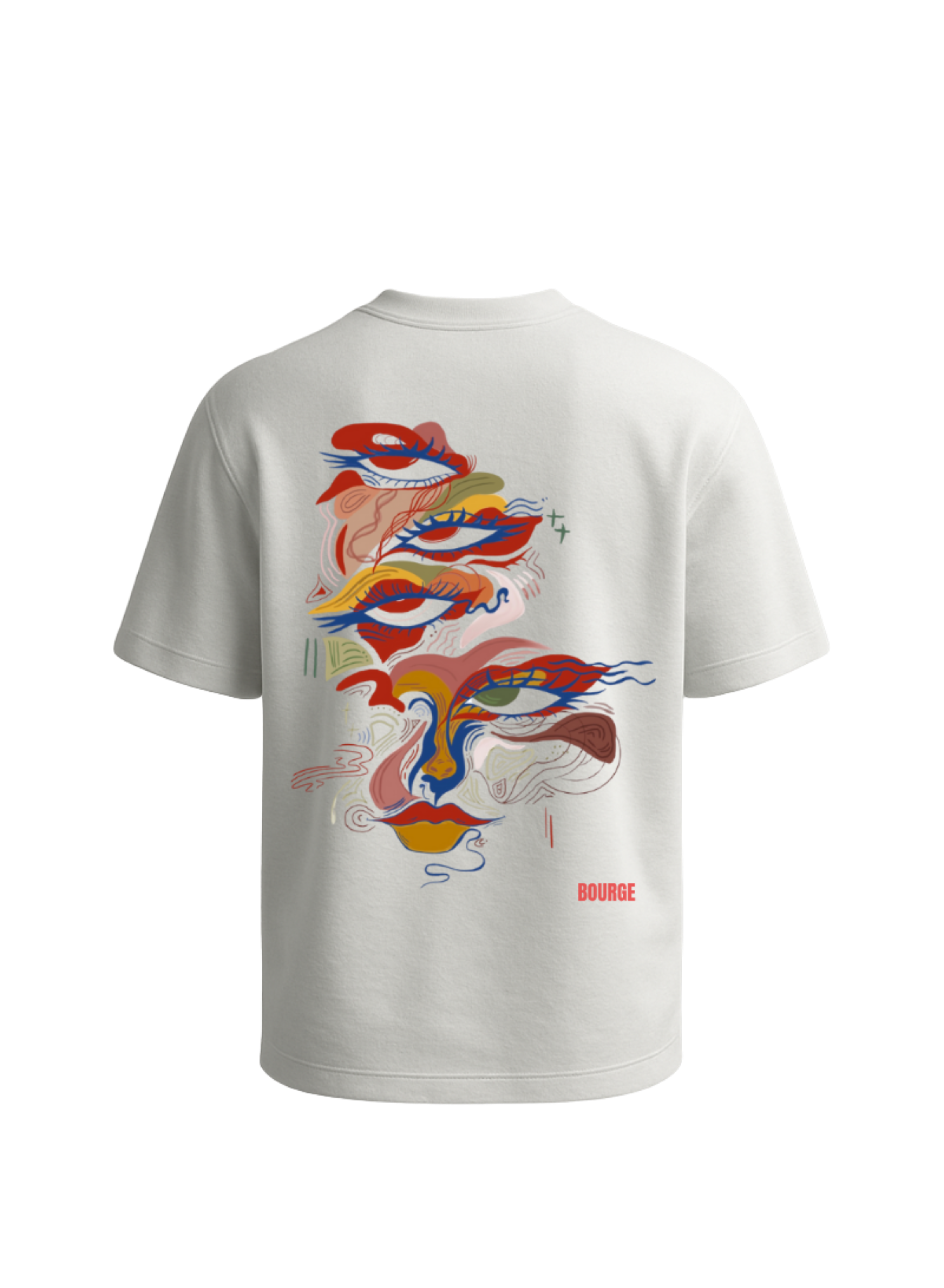 tee-shirt yeux couleur