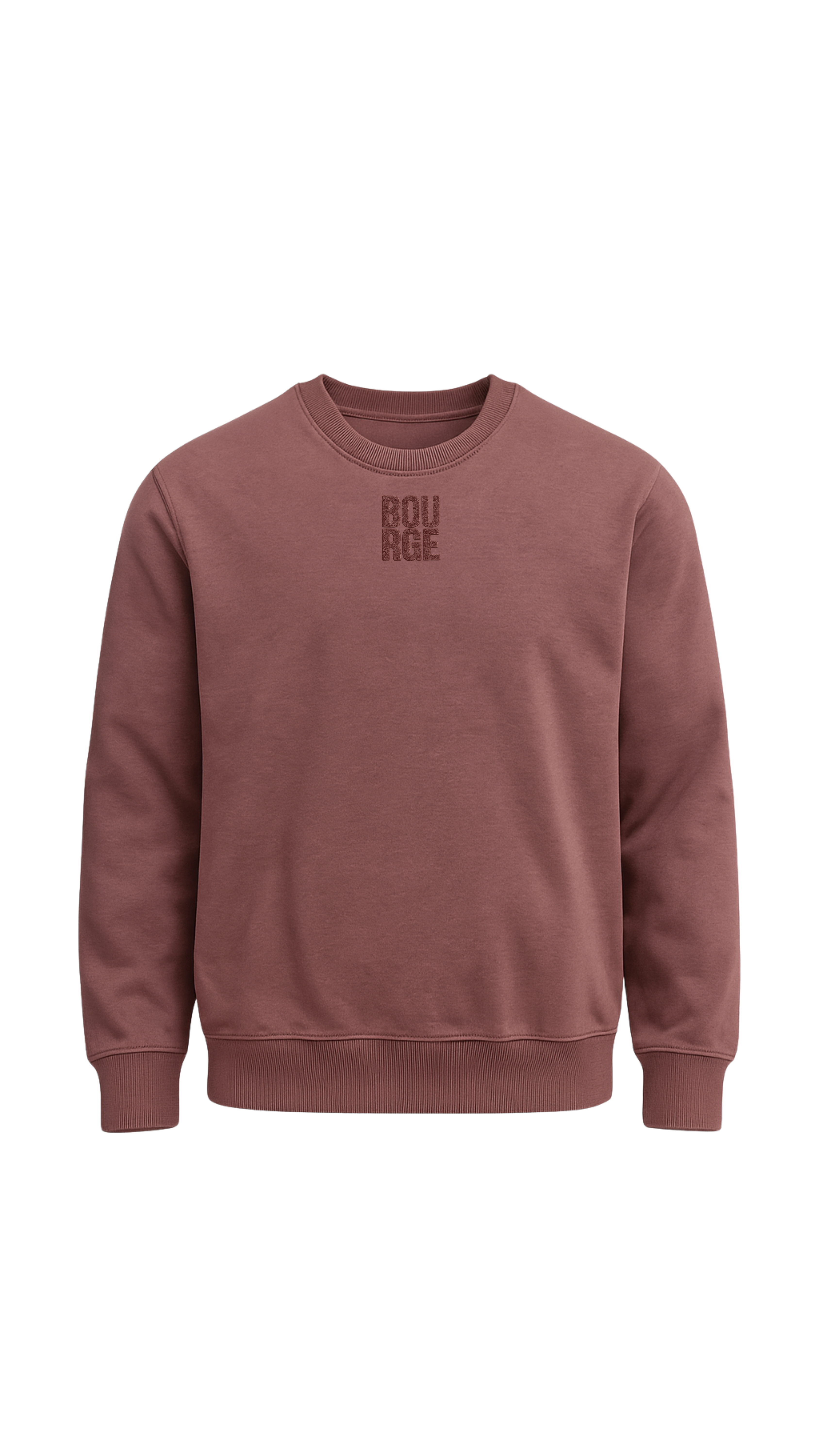 pull brodé homme