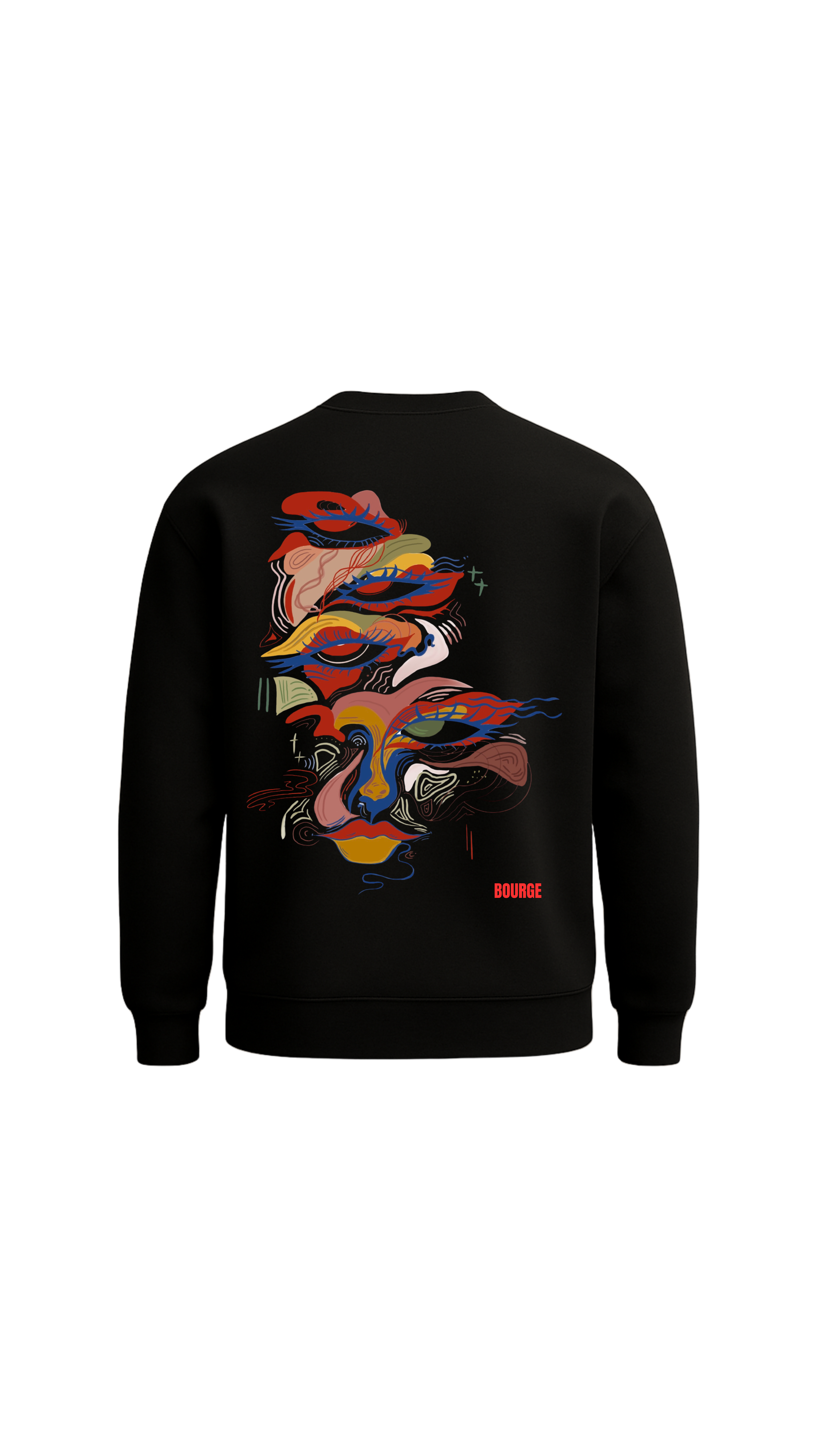 Pull yeux en couleur