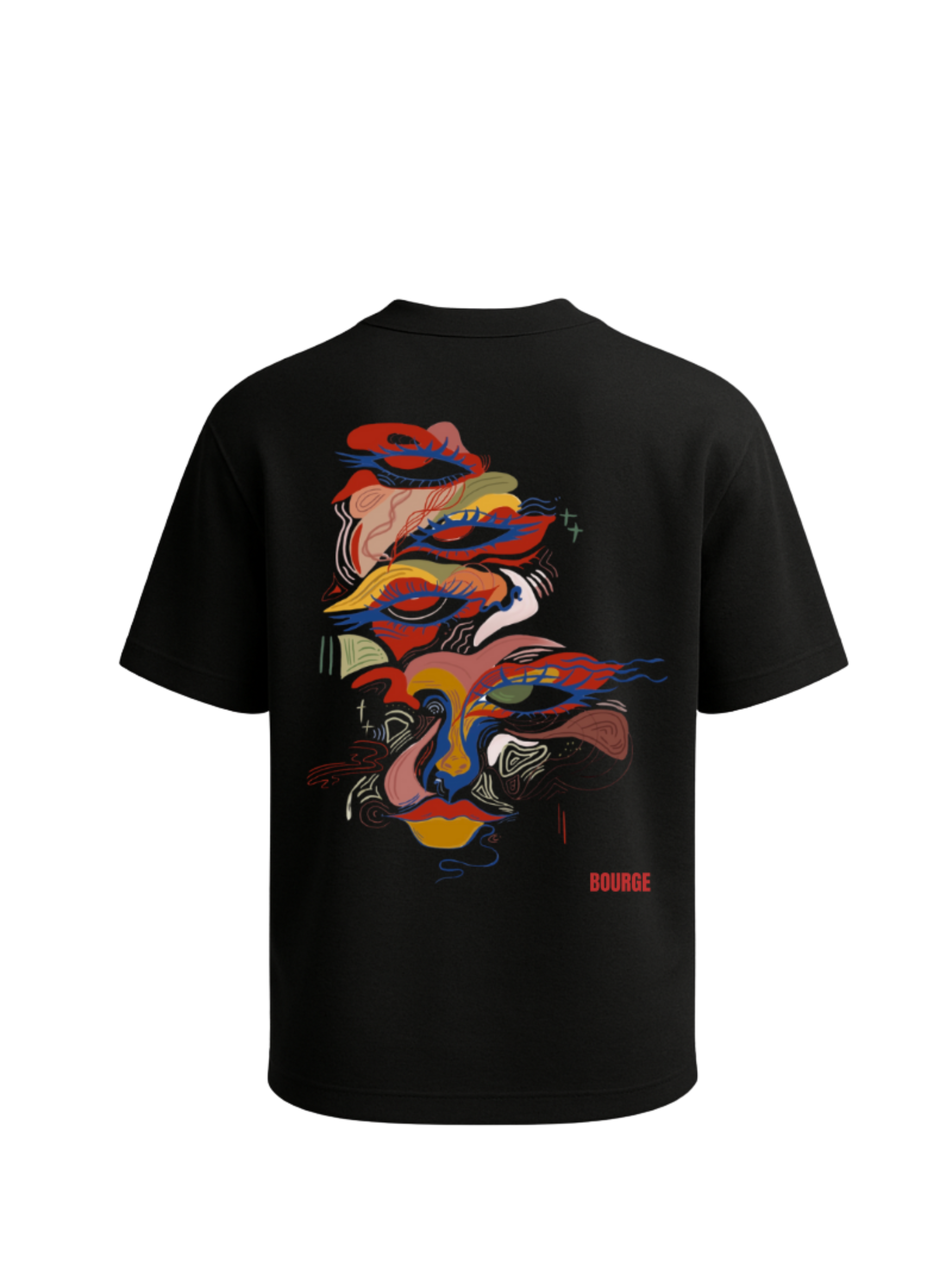 tee-shirt yeux couleur